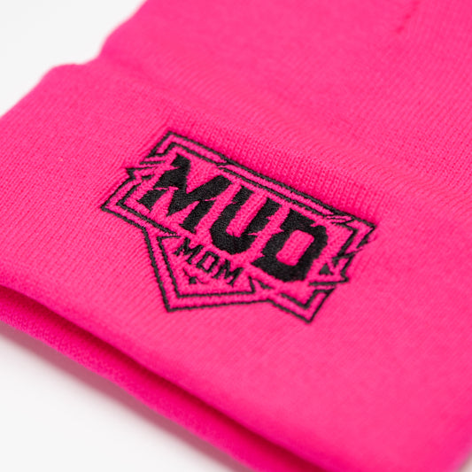 Mud Mom Logo Beanie